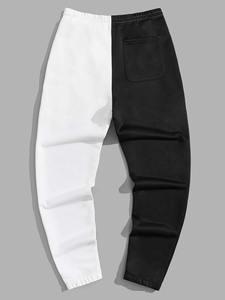 Pantalones de correr de lana de algodón personalizados para hombre, pantalones de chándal cálidos de invierno para fitness, estilos informales y de talla grande - Product Image 2