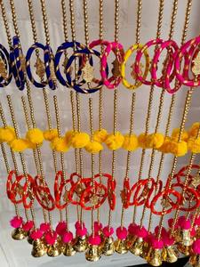 Brazalete Cuentas Doradas Cadena Boda Decoración Diwali Festival Colorido Fiesta Evento Decoraciones Navidad Guirnalda Año Nuevo Telón de fondo - Product Image 5