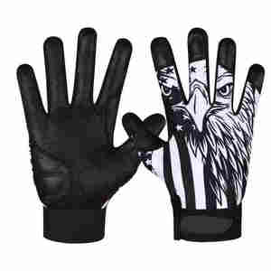 Gants de frappe de baseball en cuir originaux haute performance coupe confortable et poignée antidérapante pour les joueurs de niveau professionnel - Product Image 1