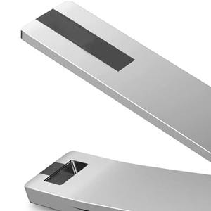 ที่ตัดเล็บเท้าและเล็บมือแบบพกพา คุณภาพสูง ปากกว้าง ใบมีดคม ทนทาน ใช้ซ้ำได้ ทำจากสแตนเลส - Product Image 4