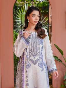 Diseñadores paquistaníes bordado césped Shalwar Kameez trajes diario Casual Kurti Lehenga para mujeres niñas vestido para fiesta - Product Image 2