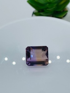 AA พลอย tanzanite รูปแปดเหลี่ยม14X16มม. 22กะรัตพลอยหลวมได้รับการรับรองจากบุคคลที่สามเล่นสีม่วง - Product Image 6