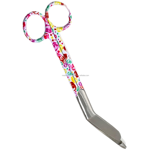 Tijeras Médicas Lister para Vendajes, Manuales, Duraderas, Rosas, Multicolor, de Acero Inoxidable, para Trauma, CE ISO OEM ODM, Proveedor Mayorista - Product Image 3