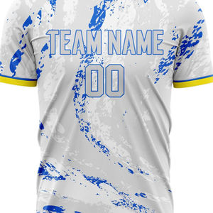 Camiseta de Fútbol para Hombre Más Vendida, Nuevo Diseño, Secado Rápido, Transpirable, Absorbe la Humedad, Personalizable para Uso Diario, 100% Poliéster - Product Image 2