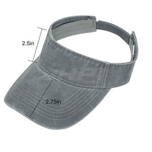 Chapeau pare-soleil flexible pour les activités de plein air, chapeau à visière réglable confortable pour la course à pied - Product Image 4