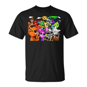 Camiseta promocional Sprunky Group Funbot Jevin Simon Oren, camiseta rosa Oren - Product Image 1