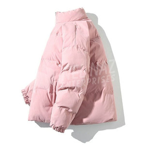 Blouson matelassé grande taille pour homme avec col montant - Imperméable et écologique, marque privée, vente chaude - Product Image 3