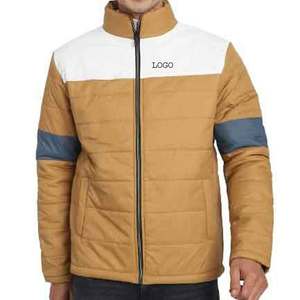 Logo OEM vêtements de travail personnalisés de haute qualité veste de travail d'extérieur d'hiver pour hommes coupe-vent doudoune imperméable pour snowboard - Product Image 1