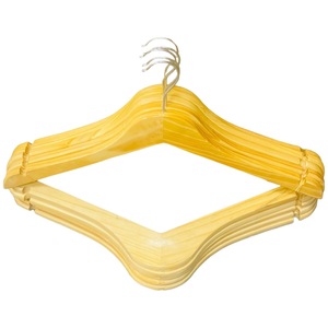 Ganchos de Madera de Pino para Ropa, Modelo Popular al por Mayor, de un Solo Nivel, Hechos en Vietnam, con Logotipo Personalizado - Product Image 1