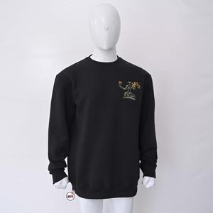 Jersey de calle con cremallera completa de algodón 100% Unisex, parche bordado desgastado, Sudadera con capucha de invierno, ropa para hombres - Product Image 3