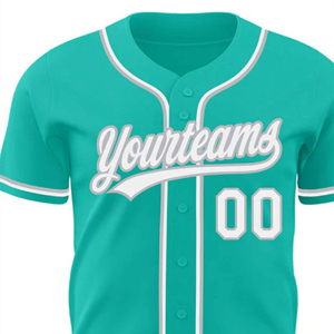 Camiseta de béisbol de alta calidad uniforme en blanco personalizado niños al por mayor camisetas de béisbol - Product Image 5