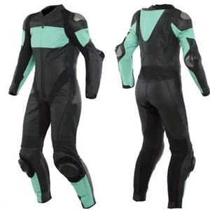 Nuevo Traje de Motociclista Hecho de Cuero Vacuno Resistente con Ropa de Carreras Automovilísticas de Alta Calidad Traje de Cuero de Motociclista OEM para Hombre - Product Image 1