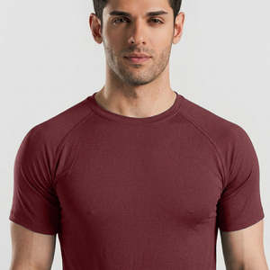 T-shirt Confortable Homme Maroon Cross Flex - Product Image 5