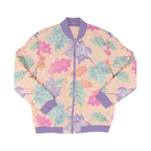 แจ็คเก็ตบอมเบอร์ผ้าโพลีเอสเตอร์ผสมคอตตอนกันน้ำกันลมพิมพ์ลายแขนปกติสั่งทำสีและขนาดได้ตามต้องการสำหรับฤดูหนาว - Product Image 4