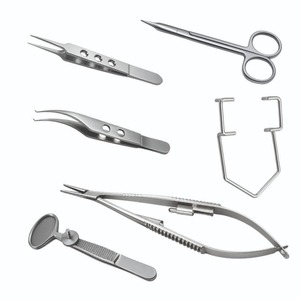 Juego de Instrumentos Quirúrgicos Oftálmicos Manuales de Primera Calidad, Herramientas Microquirúrgicas de Acero Inoxidable Reutilizables, Equipo para Hospitales Veterinarios - Product Image 5