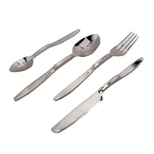 Juego de cubiertos martillados en acero inoxidable con diseño elegante Cubiertos perfectos para bodas y accesorios de comedor elegantes - Product Image 6