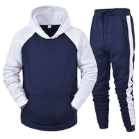 Qualité supérieure Vêtements de sport Gym Fitness Training Survêtements Hommes Deux Pièces Ensemble Nouveau Style Casual Hommes Survêtement
