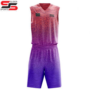 Venta al por mayor de alta calidad camiseta de baloncesto personalizado transpirable Reversible uniforme de baloncesto ropa de entrenamiento para adultos - Product Image 4