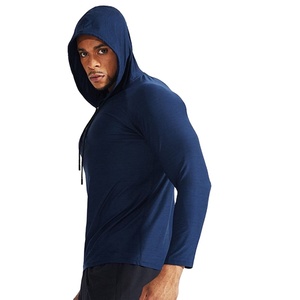 Streetwear <b>Pullover</b> <b>Men</b> Tops Oversized Hoodie Unisex Fitness Gym wear Hoodie <b>For</b> <b>Men</b> With Drawstring In Best Price - Product Image 5