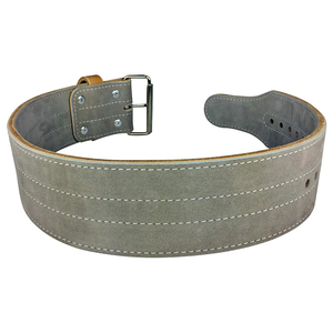 Cinturón de gimnasio de una sola punta diseñado para entrenamiento con pesas El acolchado interior suave proporciona comodidad Opción de logotipo personalizado disponible - Product Image 1