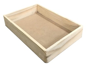 Bandeja de madera para servir con asas de hierro y cobre, plato para comedor, desayuno, café, dormitorio, sala de estar, bandeja otomana para servir alimentos - Product Image 6