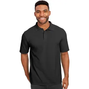 Men's 100% Cotton Pique Polo Shirts Men Golf Shirt Polo Blank Embroidery Polyester Custom Turtleneck Shirt
