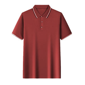 Camiseta de polo de alta calidad para hombre, Polo de golf de gran tamaño, ropa suave, impresión Digital, serigrafía, bordado DTF DTG, Color sólido - Product Image 3