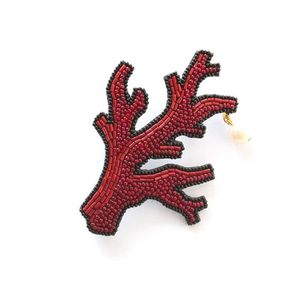 Broches en fil métallique de lingot de nouvelle conception de meilleure qualité Broches en gros perlées à bas prix belle broche de vêtements de mode #007481025 - Product Image 2