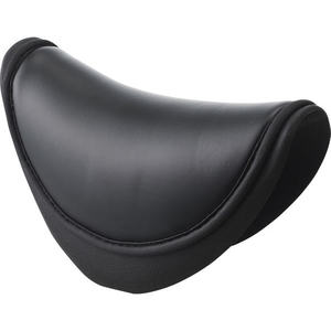 Modern Design Black PU Leather Soft <b>Neck</b> <b>Pillow</b> Standard Type - Product Image 1