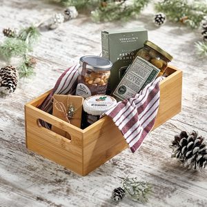 Mangowood Storage Bin Container, Drawer Organizer Crate <b>Boxes</b> with Handles for Kitchen Pantry Cabinet, <b>Shelves</b> - Product Image 6
