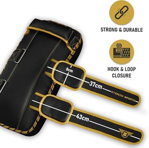 Premium Quality Curved Arm <b>Pad</b> for <b>Thai</b> Kickboxing <b>Muay</b> <b>Thai</b> MMA Training Focus Punch Mitts for Fitness Protection Boxing Target - Product Image 3
