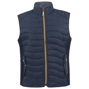 เสื้อกั๊กทรงพองมีฮู้ดแขนกุดสำหรับผู้ชายเสื้อกั๊กสำหรับฤดูหนาว - Product Image 1