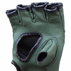 Guantes de Entrenamiento de Medio Dedo para Adultos, Diseño Personalizado con Logotipo, de Cuero PU, con Pulgar Abierto, para Boxeo y Artes Marciales, Venta al Por Mayor - Product Image 6
