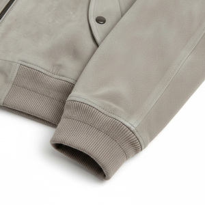 Blouson universitaire tissé personnalisé pour homme 2026 – Couleurs sur mesure, logo personnalisé sur le devant, col montant, coupe ajustée, coupe-vent, respirant, haute performance pour l'hiver - Product Image 5