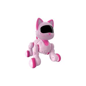 Interactive Smart <b>Cat</b> <b>Remote</b> <b>Controlled</b> Rechargeable RC Animal <b>Toy</b> for 3+ Years White & Pink - Product Image 2