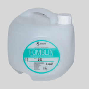 Syensqo Fomblin Z03 5Kg Box Perfluoropoliéter (PFPE) Fluidos de lubricación de alto vacío Italia Original Suministro global confiable - Product Image 1