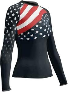 Ensemble de rashguard et de pantalon de compression MMA personnalisable OEM Waseem Impex, 100% polyester, vêtements de compression pour l'entraînement, séchage rapide, arts martiaux - Product Image 2