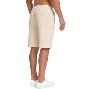 2025 Sports Fitness Running Workout Shorts Plus Size Solid Color Single <b>Layer</b> Woven Custom Logo Men's Breathable Shorts for Men - Product Image 3