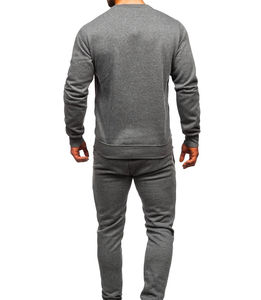 Ensemble de survêtement décontracté pour homme, coupe classique, de haute qualité, personnalisé, 100% coton, léger, pour l'hiver - Product Image 3