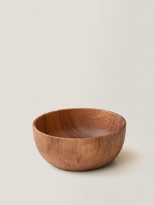 Bol de service en bois pur design élégant avec couleur naturelle disponible à bas prix avec la meilleure qualité - Product Image 4