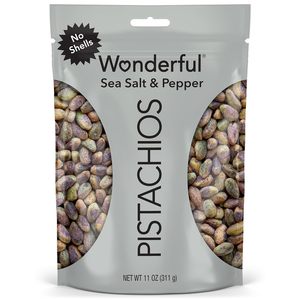 Wonderful Pistachios No Shells, Sea Salt & Pepper Flavored <b>Nuts</b>, 11 Ounce Resealable Bag - Product Image 5