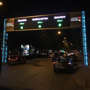 Pantalla de información del sistema de tráfico LED para exteriores para la gestión del tráfico vial Señal LED para una visualización clara del paso superior - Product Image 4