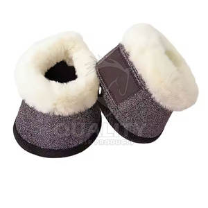 Botas de campana de caballo reflectantes con agarre antideslizante y costuras reforzadas para botas de campana de equitación seguras - Product Image 2