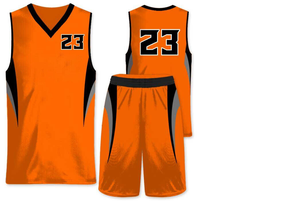 Conjuntos de uniformes de baloncesto transpirables de talla grande para hombre personalizados OEM al por mayor con tela antibacteriana y sublimación - Product Image 3