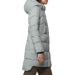 Nouvelle collection 2026 : Doudoune mi-longue en coton à capuche pour femme – Manteau d'hiver long pour femme - Product Image 3