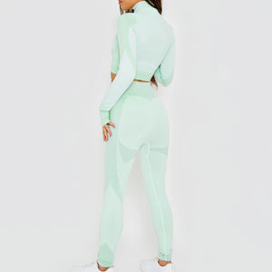 Quick Dry Breathable Active <b>wear</b> Legging Suit High Quality 3 Piece <b>Wear</b> Seamless Work Out Gym <b>Fitness</b> <b>Yoga</b> Set Gym <b>Wear</b> - Product Image 3