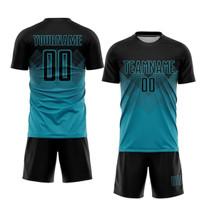 เสื้อเจอร์ซี่ทีมฟุตบอลชุดกีฬาสำหรับผู้ใหญ่เสื้อฟุตบอลเสื้อผ้าพิมพ์โลโก้แบบกำหนดเอง - Product Image 1