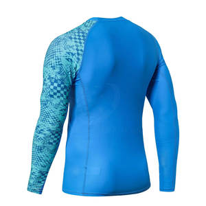 Protège-éruption respirant de qualité supérieure pour hommes, uni, de couleur unie, fabriqué avec du spandex/polyester disponible en gros - Product Image 3