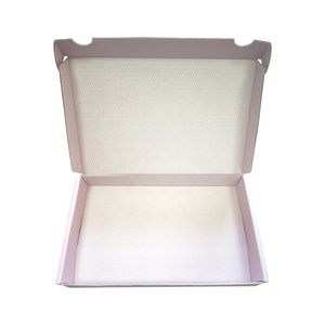 Boîte d'expédition de luxe pour kit de manucure, rose, moderne, en carton ondulé, avec impression recto-verso - Product Image 4