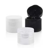 Bouteille PET 50 ml avec bouchon à clapet personnalisable pour cosmétiques, bouchon papillon, épaule ronde, reconditionnement cosmétique